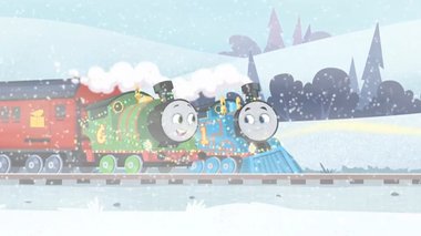 S26 E14 : Tout blanc — Thomas et ses amis