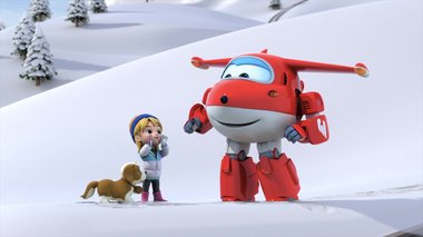 S02 E08 : Sauvetage en montagne — Super Wings