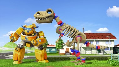 S02 E14 : Un dino magnet — Super Wings