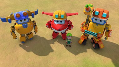 S03 E02 : La cabane dans les arbres — Super Wings