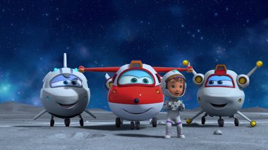 S03 E03 : Le voyage sur la lune — Super Wings