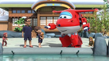 S03 E06 : La source chaude — Super Wings