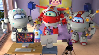 S03 E07 : Une petite bête pas très net — Super Wings