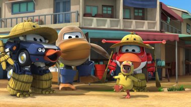 S03 E09 : Canards en cavale — Super Wings