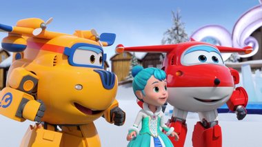 S04 E05 : La Princesse des neiges — Super Wings
