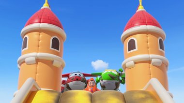 S04 E09 : La fête de la boue — Super Wings