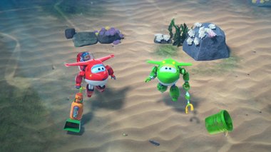 S04 E16 : Mission dépollution — Super Wings