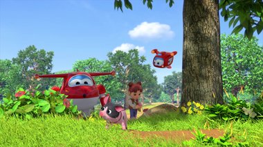 S05 E13 : La chasse aux truffes — Super Wings