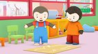 S04 E07 - T'choupi tout plat — T'choupi à l'école