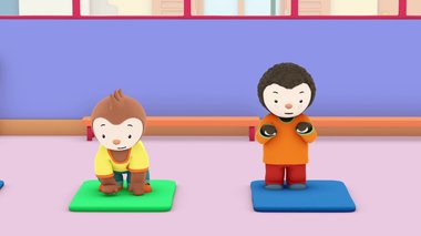 S05 E15 : Le yoga des animaux — T'choupi à l'école
