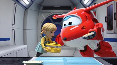 S06 E02 : Cuisine dans l'espace — Super Wings
