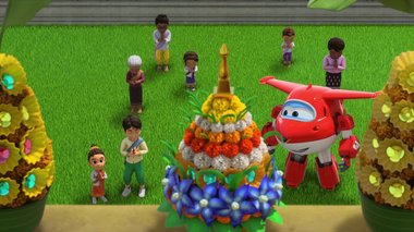 S06 E12 : Des vœux en or — Super Wings