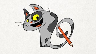 Le chat stylo